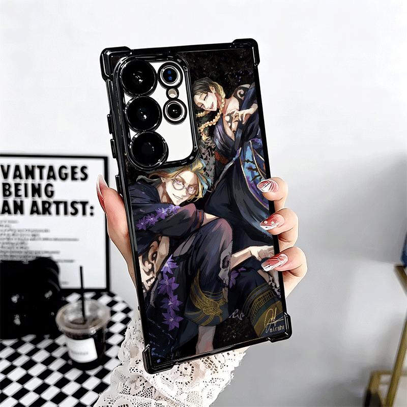 Tokyo Revengers Ran Haitani Rindou Soft Phone Case For Samsung Galaxy S26 Ultra S25 Edge S24 FE S23 Plus S22 S21 + S20 Plating A