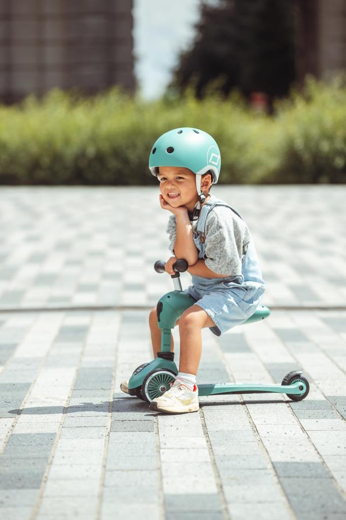 Scoot & Ride Highway Kick 1 Forest Kids' Scooter, Kickboard, Tricycle [Authentic Japanese Product with Warranty]