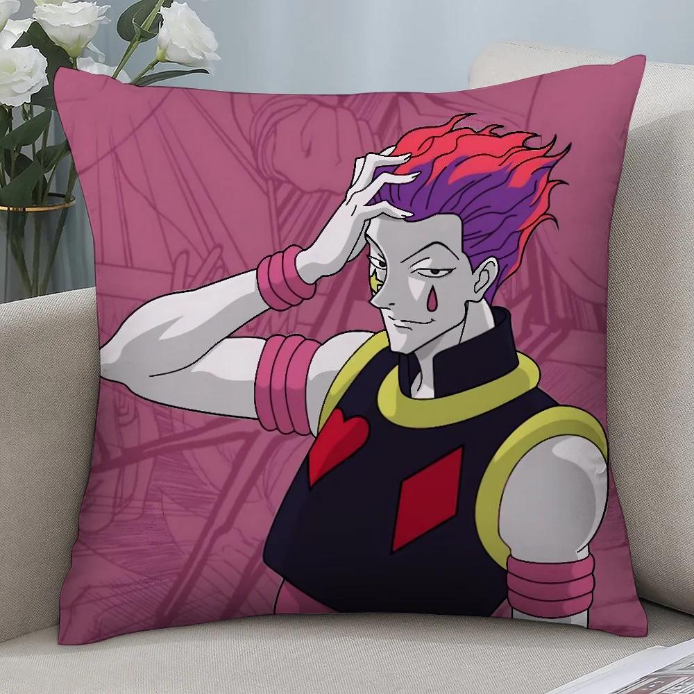 

Hunter Hunter Home Decorations Anime Ornamental Pillows for Living Room Decoration Luxury Cushion Cover Personalized Gifts Sofa 30cmx30cm