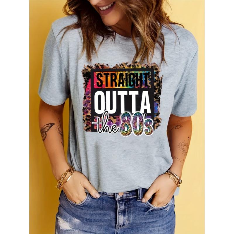 Qutta the 80s Printed T-shirt S