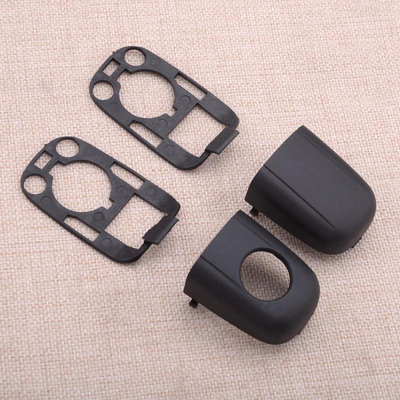 Car Door Handle End Cap Cover Set fit for Peugeot 307 Citroen C2 C3 2003 2004 2005 2006 2007 2008 2009