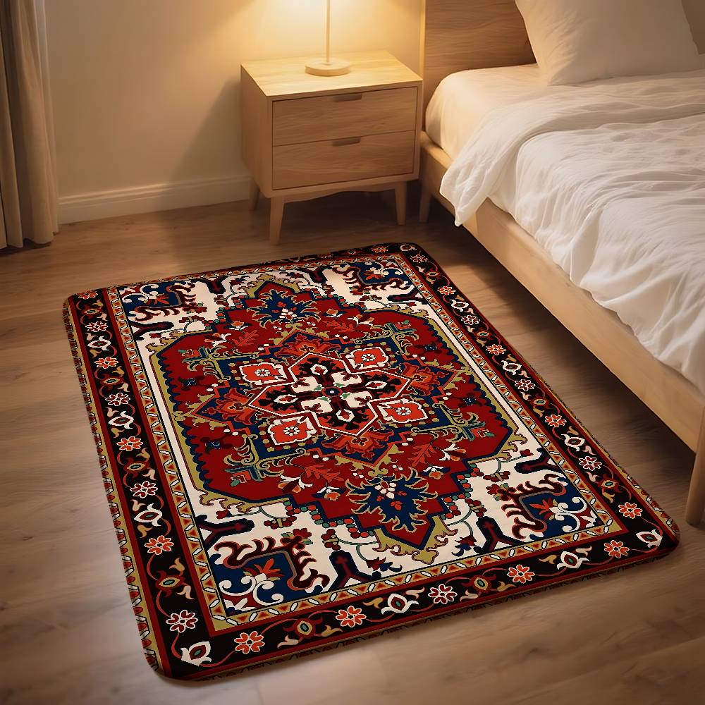 Persian Carpet Carpet Bathroom Anti-slip Mat Door Mat Home Decoration Mat Entrance Door Mat Scratch-resistant Door Mat