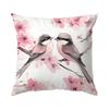 Pink Cherry Blossoms Pillowcase Printed Polyester 40/45/50Cm Throw Pillowcover Decorative Sofa Cushion Pillowslip Home Decor