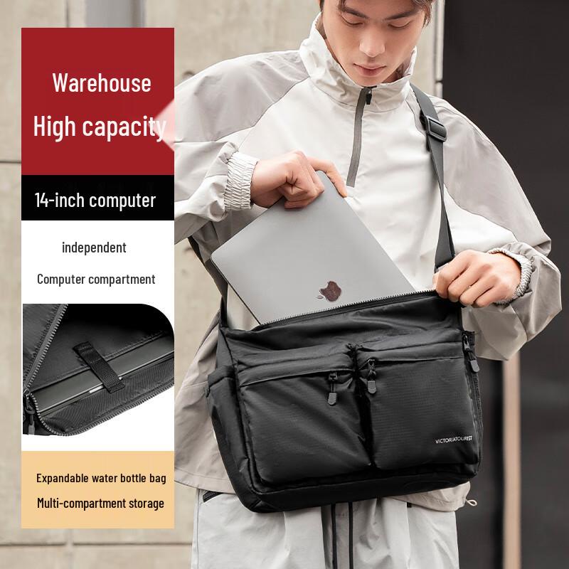 VICTORIATOURIST Men s Large Capacity Crossbody Bag