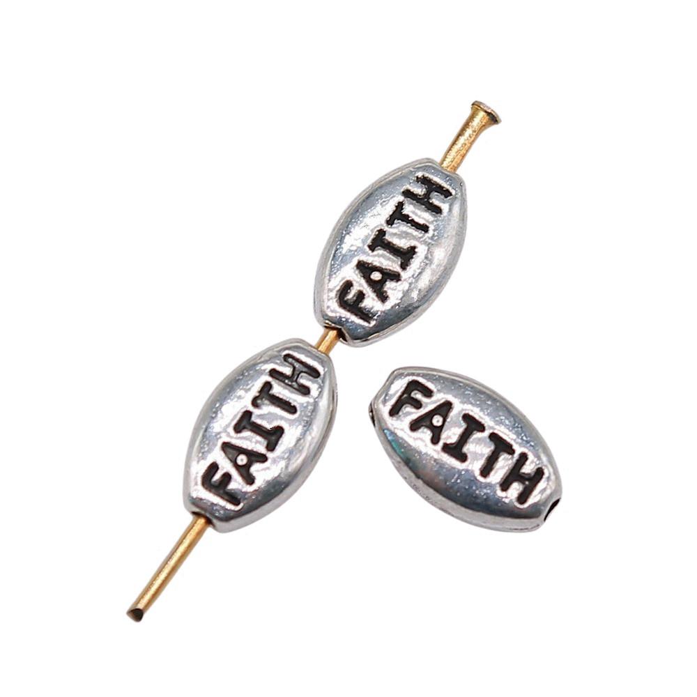 

Ancient Pattern Small Hole Beads Round Spacers For Lucky Charm Jewelry Components A05-10pcs-10x6mm