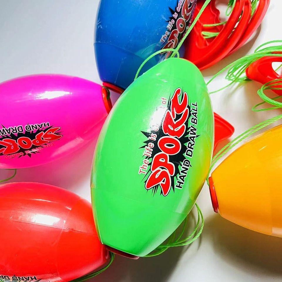 Interactive Elastic Speed Balls for Kids Adults Outdoor Sensory Training Sports Game Toy Hand Draw Pulling Ball for Children