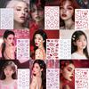 Sparkling Face Temporary Tattoos Rhinestone Face Tattoo Sticker Photocard Sticker  Men Women
