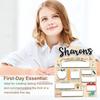 First Day of School Sign Wooden Education Milestone Sign Keepsake Dry Erase Board Back To School Gifts for Kids