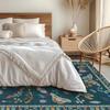 Retro Carpet, Foyer Carpet, Living Room and Bedroom Floor Mat, Home Decoration