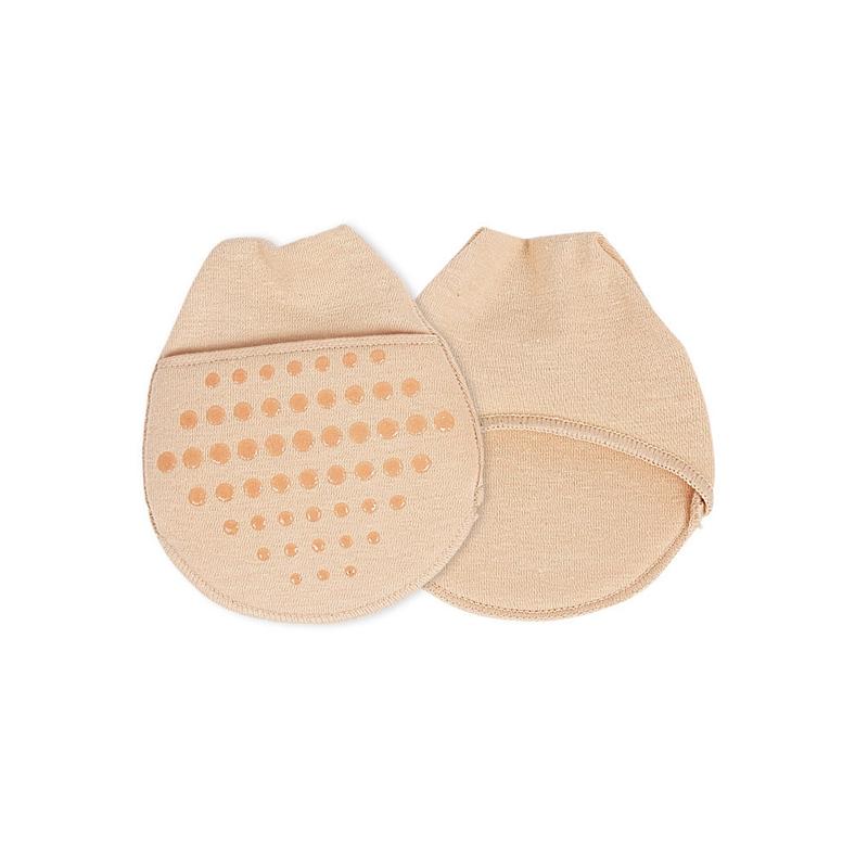 Half Forefoot Socks Foot Cushion Socks for High Heels Seamless Toe Topper Liner Non-Slip Pain Relief Sponge Women's Invisible