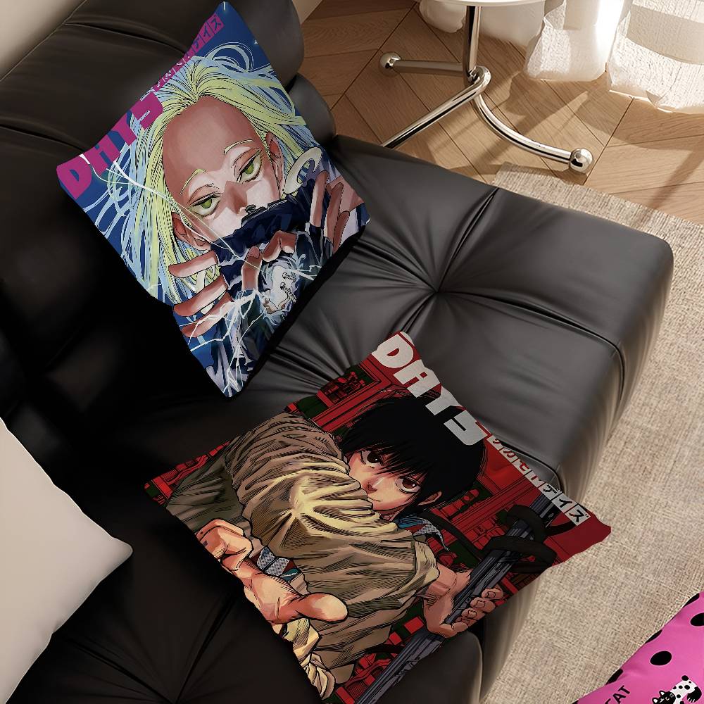 Popular Japanese Anime Sakamoto Days Pillow Cover Sofa Cushion Cover Home Room Decoration Children Gift