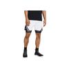 Under Armour Color Block Mid-Waist Casual Sports Shorts Men Bottoms White 1384470-100