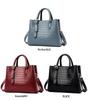 Crocodile Pattern Women's Handbag - 2025 New Large Capacity Tote for Commute & More