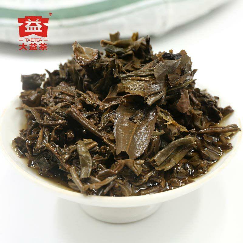 2008 TAETEA 0622 Raw Puer Tea Batch 801 Menghai Dayi Sheng Puer Tea 400g