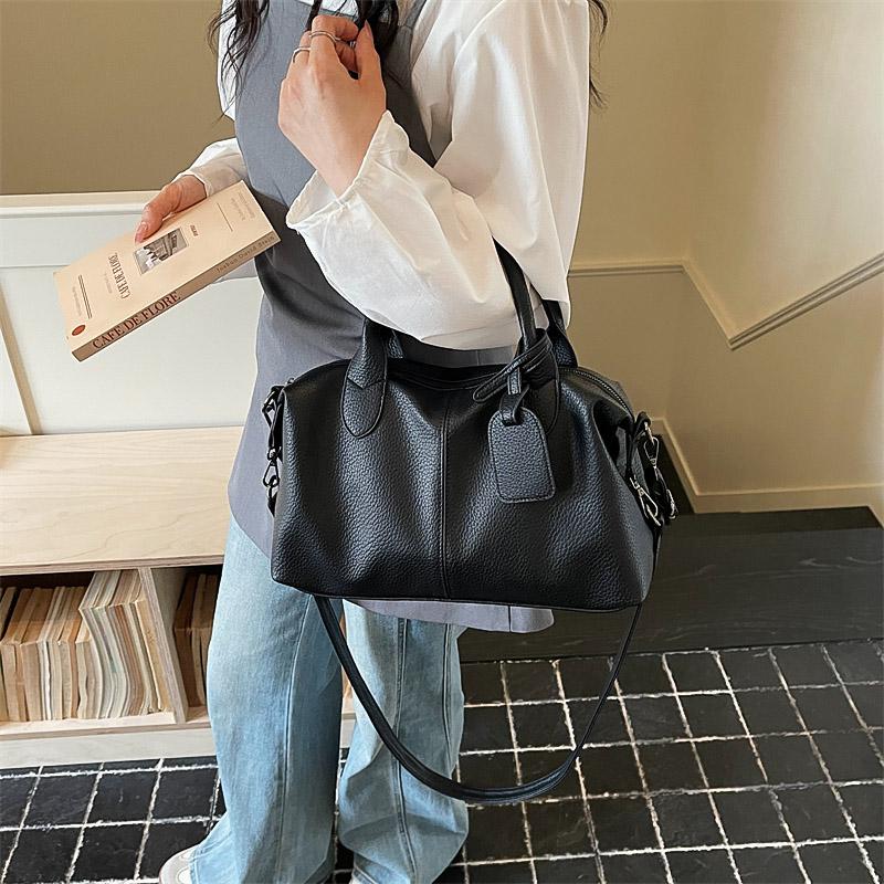 Bolso Tote de Gran Capacidad Bolso de Mano Vintage para Mujer Bolso Cruzado para el Trabajo