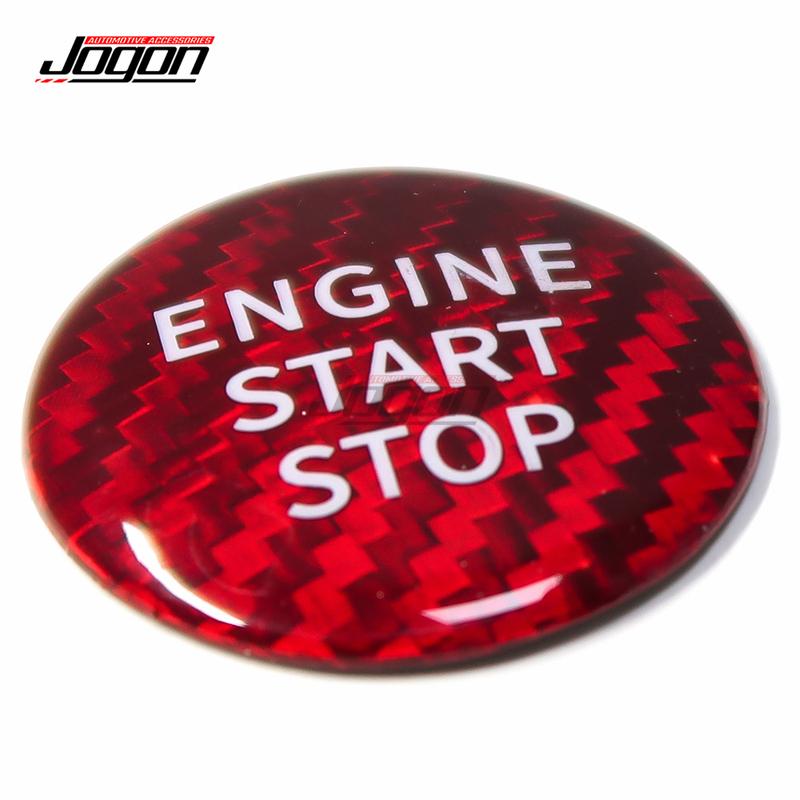 Carbon Fiber Car Ignition Engine Start Stop Switch Button Sticker Sequ Trim For LEXUS RC NX GS ES IS RC F RX LX 2013-2018
