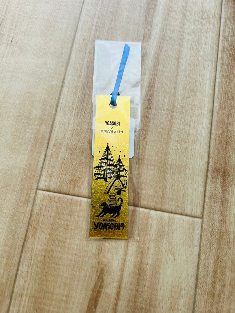 

[USED] YOASOBI Ishikawa collaboration gold leaf bookmark