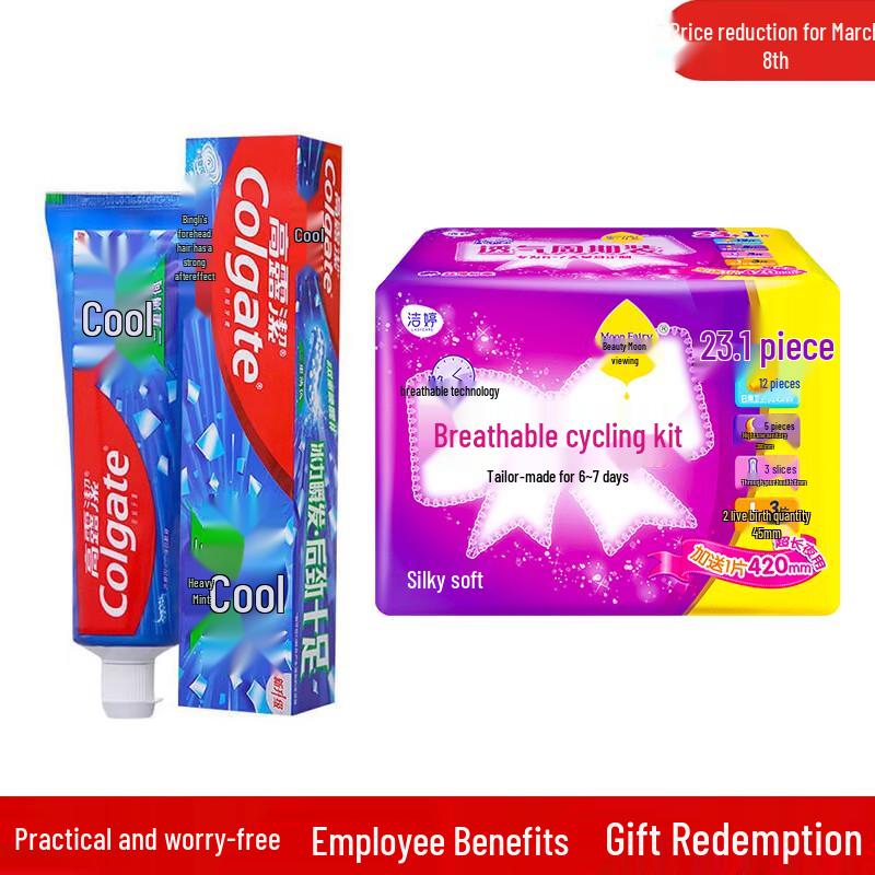 

Colgate Ice Mint Toothpaste & Feminine Hygiene Pack