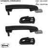 Exterior Outside Door Handle Front Left Right SET Of 2 for 06-11 Hyundai Accen