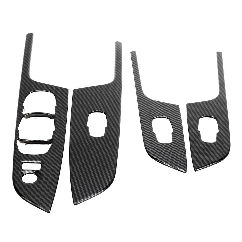 Auto Fensterheberschalter Hebebedienfeld Abdeckung Zierleiste Passend für Nissan Navara Frontier NP300 2015 2019