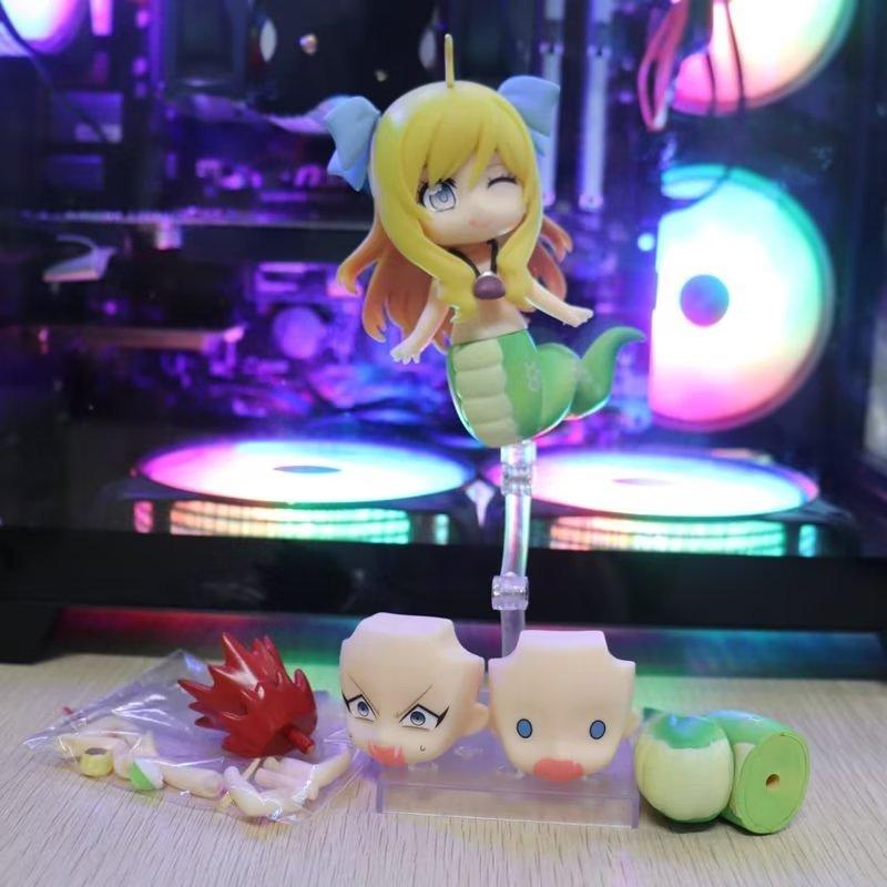 Evil God Dropkick On My Devil Girl: Evil God-chan Clay Figures Jashin-chan Doroppukikku Action Figures