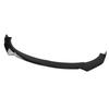 Front Bumper Lip Body Kit ABS Front Car Front Bumper Lip Splitter Body Shovel Guard Universal Auto Modification Accessories Gloss Black Spoiler,
