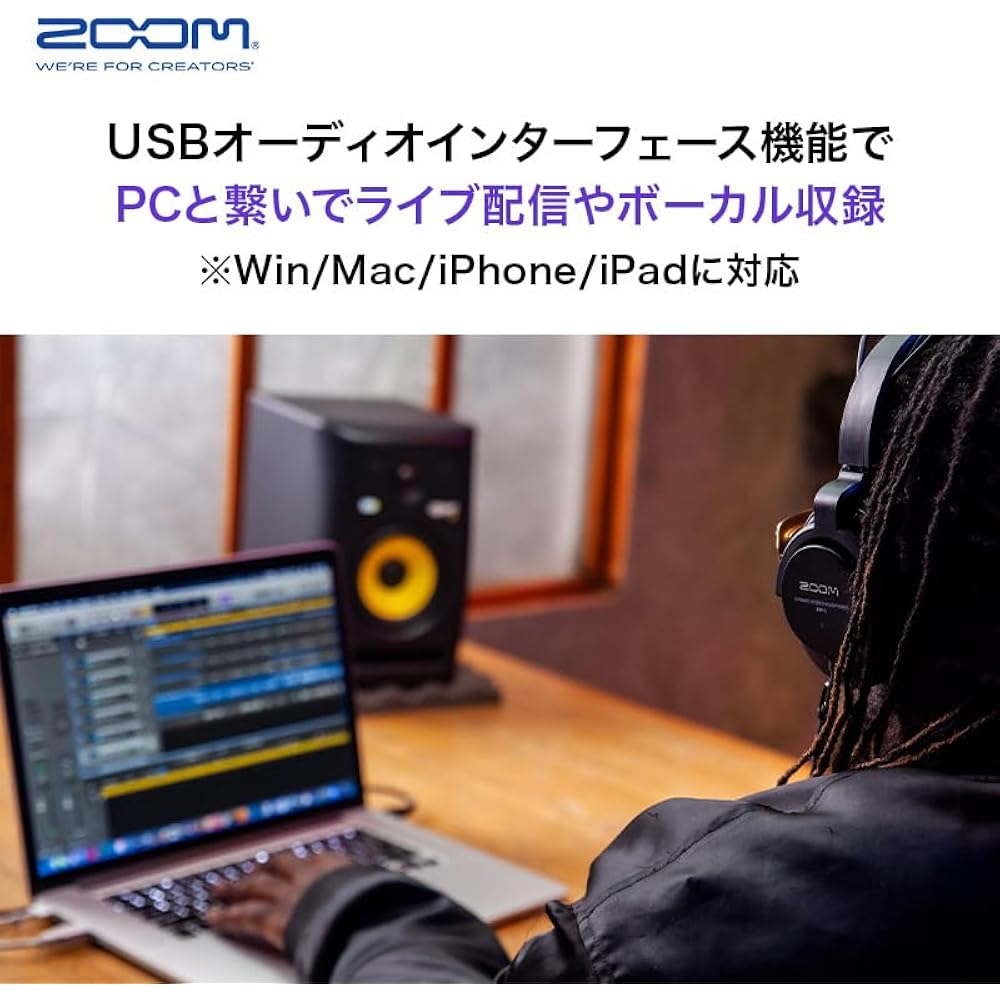 ZOOM Voice Changer Vocal Effector V3 Audio Interface Formant Shift Voice Converter VTuber Singing...