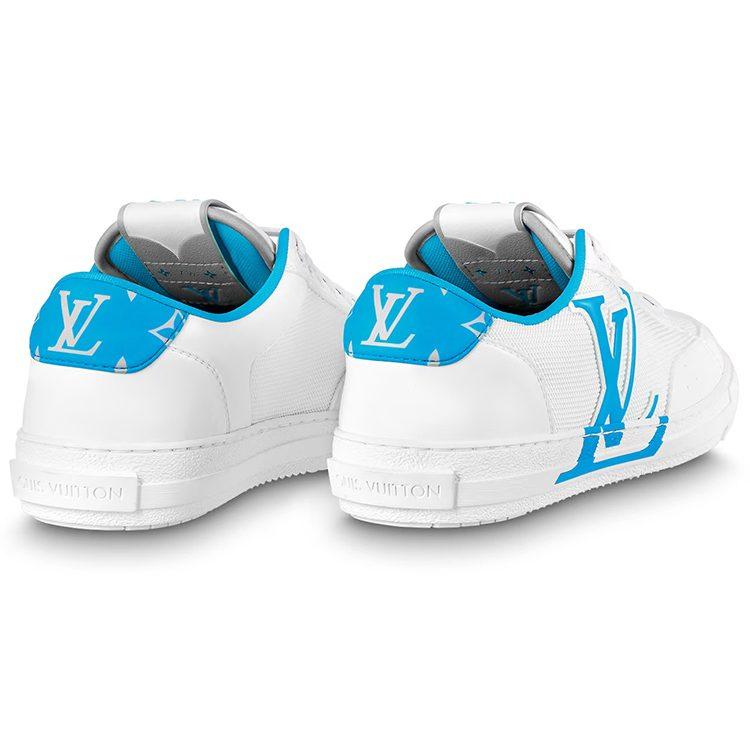 Louis Vuitton Charlie Sneakers 'White Sky Blue' Women's 1ABM0S