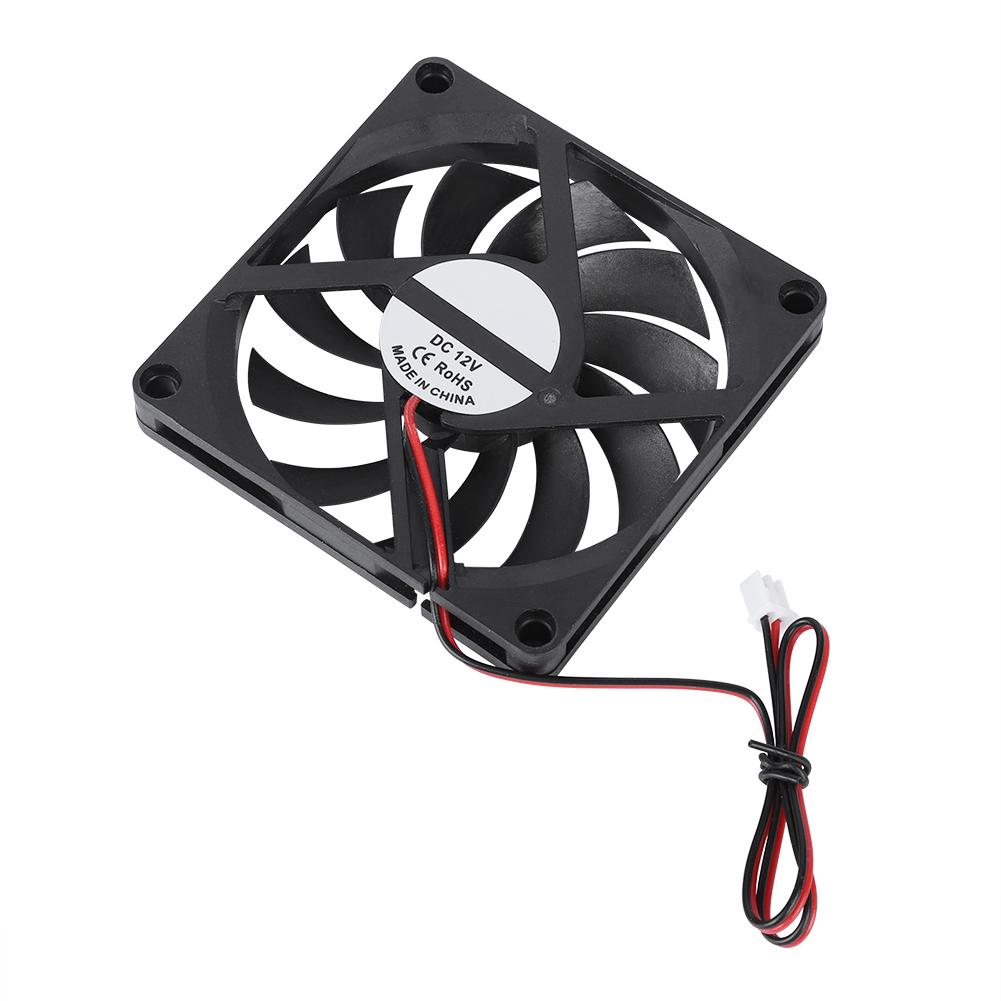 21.46CFM 2PCS 3D Printer Assembly Part High Speed Cooling Fan 12V 6000RPM