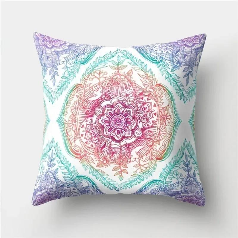 1 Mandala Chinese Decorative Pillow Polyester Bag Home Decoration Living Room Sofa Decorative Pillow 40508