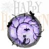 Halloween Garland Flower Decoration Front Door Home Furnishing Party Wreath