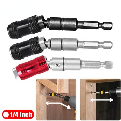 1/4 "Hex Magnetic Ring Screwdriver Bits Drill Hand Tools Drill Bit Extension Rod Quick Change Holder Drive Guide Screw Drill Tip