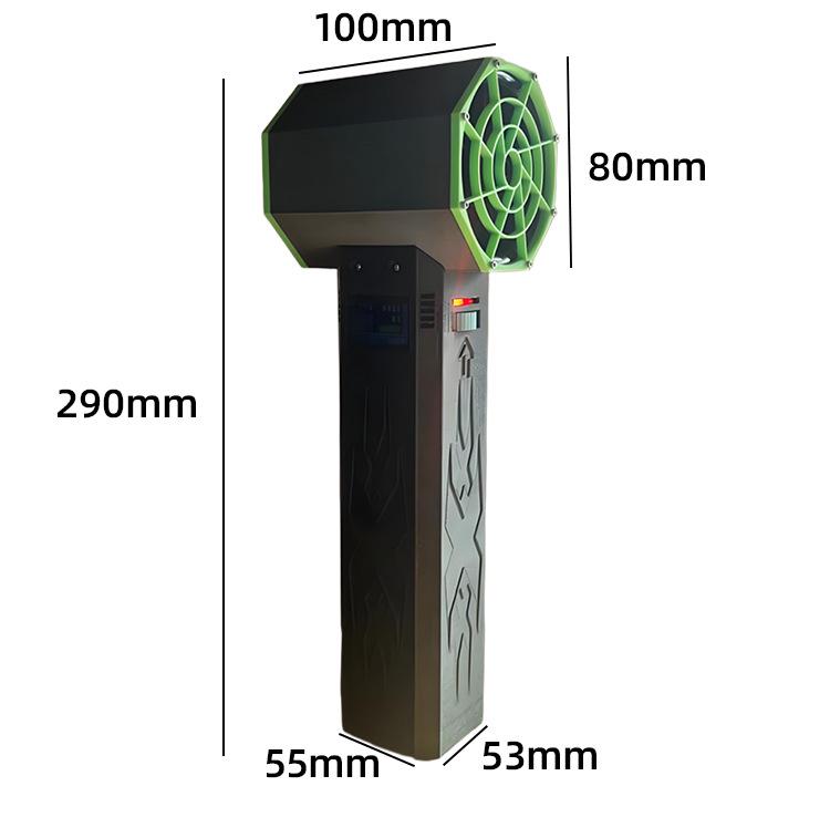 Handheld Car Wash & Snow Blower: Brushless Motor, Mini Turbine, Strong Wind Power