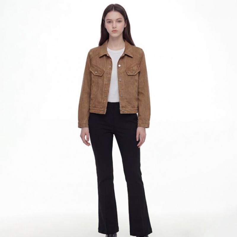 Karra Daily Color Denim Washed Jacket A4s0396