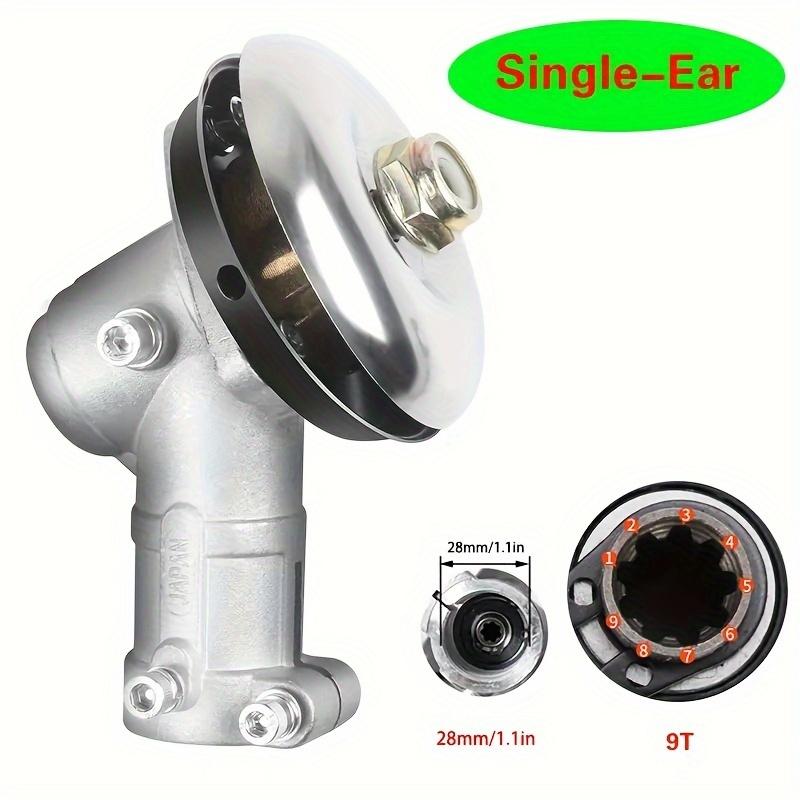 26/28mm Strimmer Gear Head Gearbox Brush Cutter Grass Trimmer Lawn Mower Part Lawn Trimmer Gardening Tool Brush Cutter Gear Head