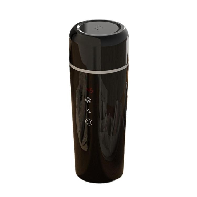Intelligent  Temperature Control Car Kettle with Concealed  Charging Port & Spare Stirrer Portable Car Electric Kettle f