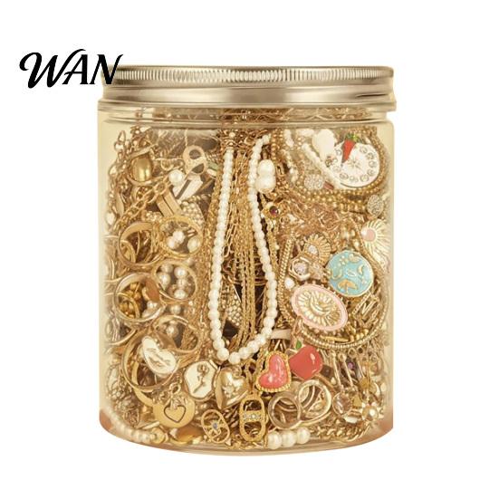 Holiday Jewelry Surprise Mystery Jar for Women, Vintage Set, Random Selection Mixed Box with Necklaces, Earrings, Rings, Bracelets, Gift Her Unique