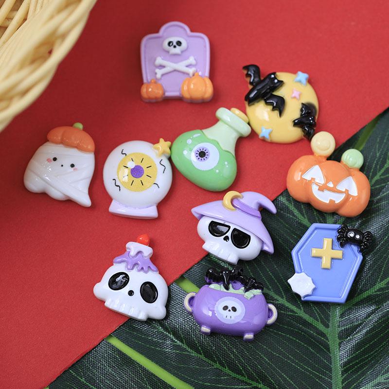 Halloween Resin Accessories DIY Kit for Hair & Phone Cases