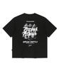 BROWNBREATH Spray Crush Tag Tee - Black