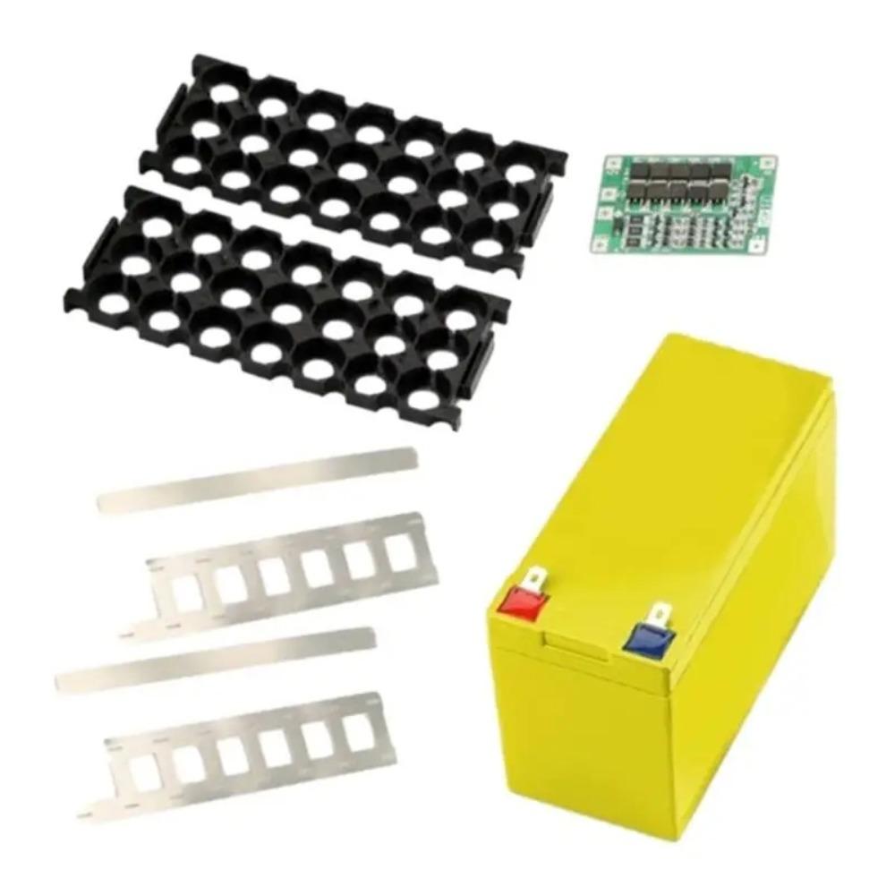 12V Blei-Säure-Batteriebox 18650 Zellen ABS-Aufbewahrungsbox DIY-Batteriepack