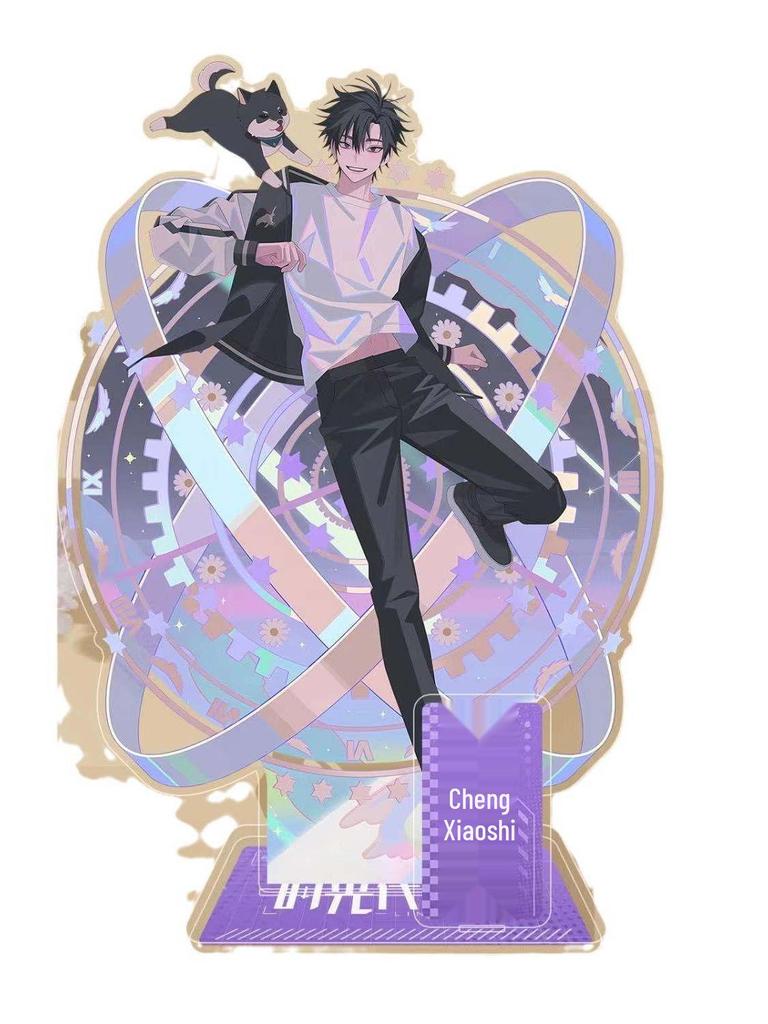 Link Click Peripherals: Extra-Large Acrylic Standee - Exquisite Qiao Ling & Lu Guang Desktop Ornament