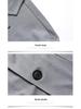 2025 Spring/Summer Men's Breathable Stretch Casual Plus-Size Single-Breasted Jacket