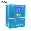 100A For MPPT Solar Charge Controller with LCD Screen Supports Various Battery Types Automatic Voltage Detection USB Charging
