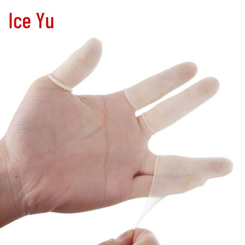 Bingyu BJhy-16 Disposable Latex Finger Cots L