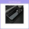 Capa Case Bumper Cristalina com Espelho Traseiro de Borracha Para Iphone 5 6 7 7s Plus