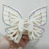 New Butterfly Big Hair Claws Fashion Barrettes Acrylic shining Double Layer Hair Accessories for Girls Claw Clip
