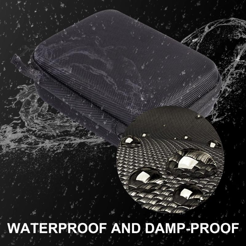 Waterproof Carrying Case for SJ4000 Storage Bag AntiCollision EVA Interior, Fit Selfie Stick Accessories Storage