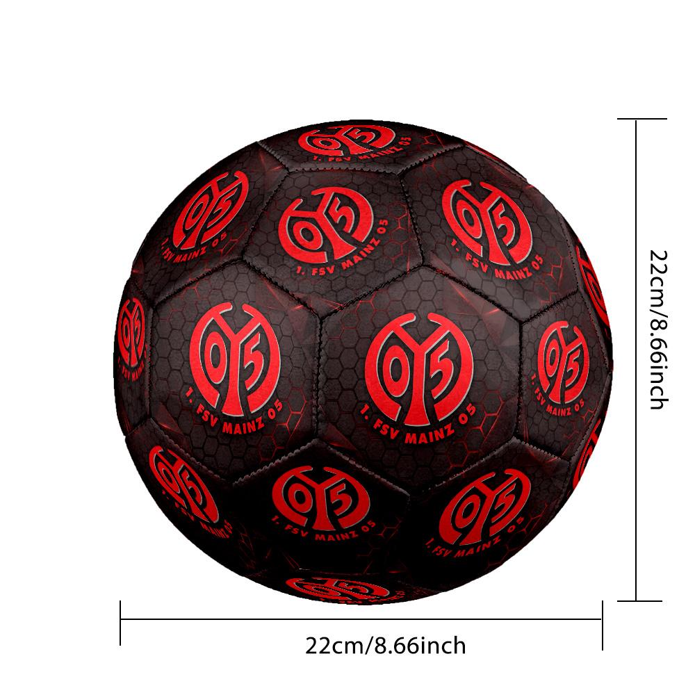 Mainz FC Size 5 Standard Football Durable Training Match Soccer Ball for Adult Outdoor Sports