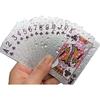 Carte da Gioco Poker Impermeabili Oro Argento Gruppo Carte da Gioco PVC Colore Gioco di Magia Pacchetto Dmagic Gioco da Tavolo Collezione Regalo