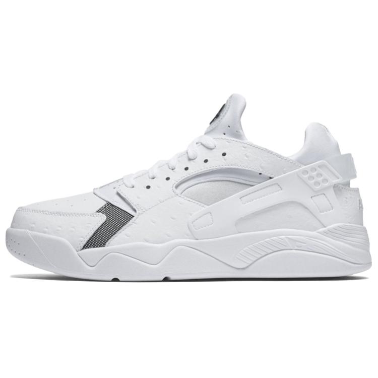 

Nike Air Flight Huarache Low top Running Shoes Men s White 819847-100 42
